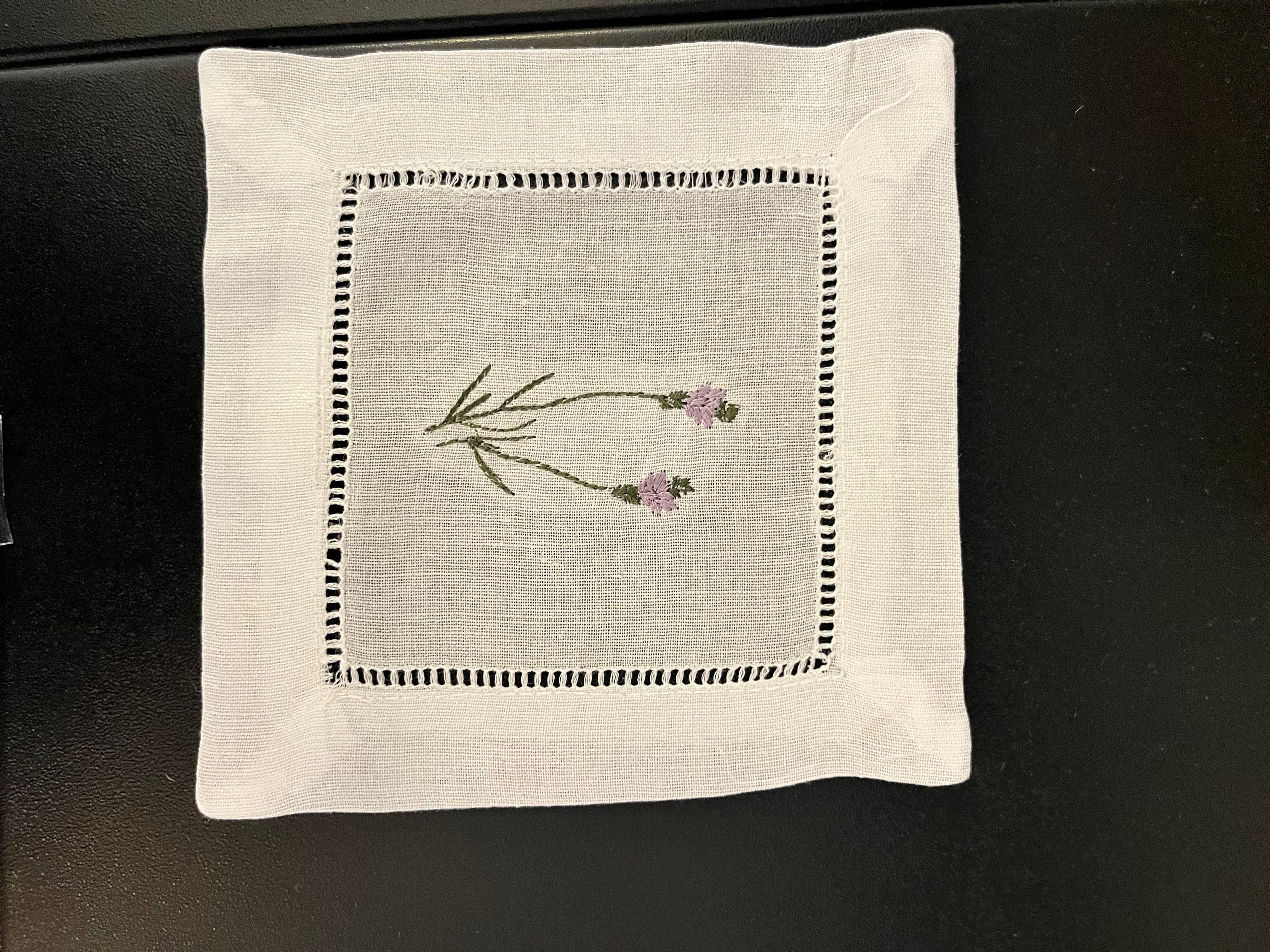 Caja con 6 cocteleras de lavanda